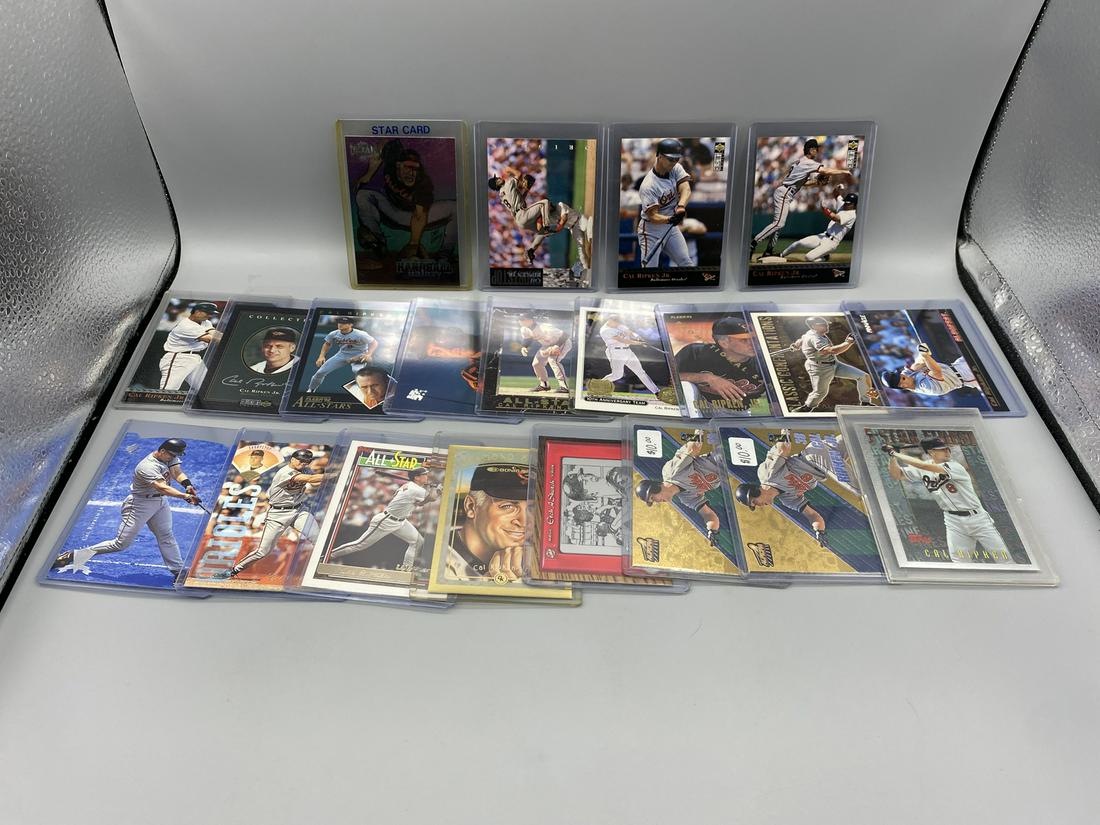 Cal Ripken Jr Lot of 21 Insert Cards including Donruss (1 of 4)