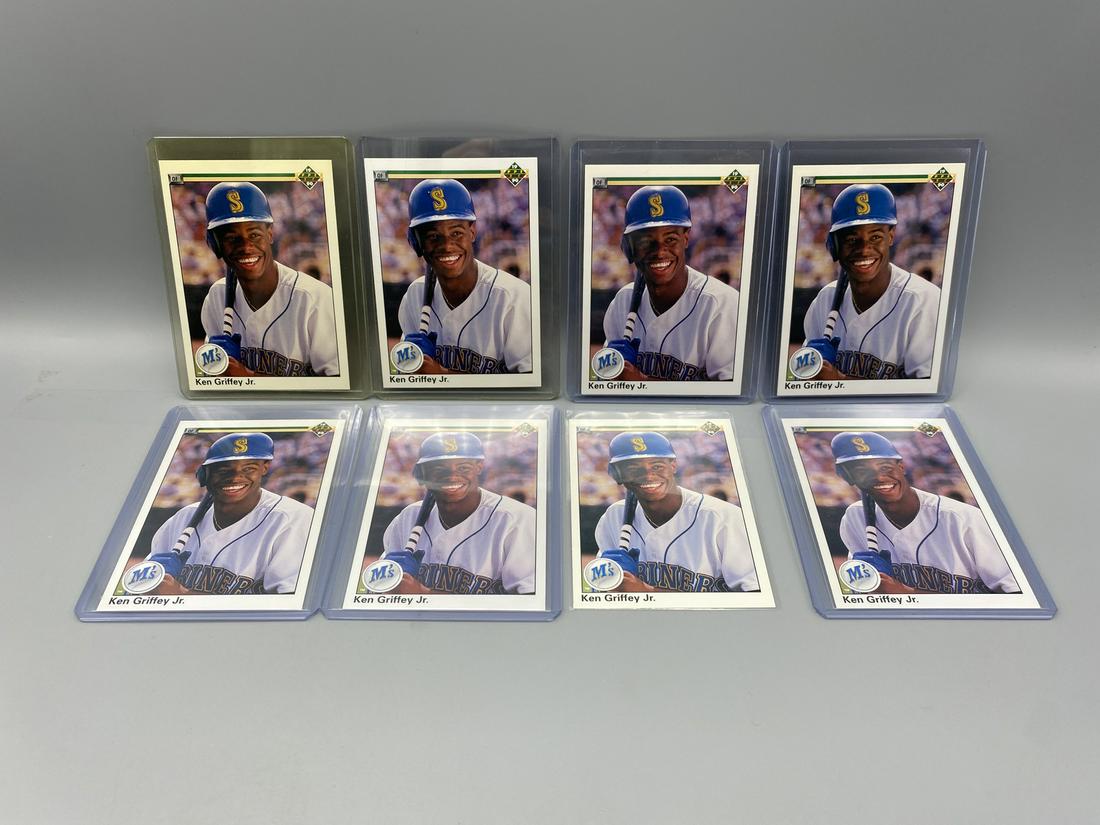 1990 Upper Deck Ken Griffey Jr. #156 - Lot of 8 - 2nd (1 of 6)