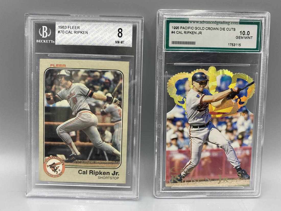Cal Ripken Jr Graded Card Lot (1 of 2)