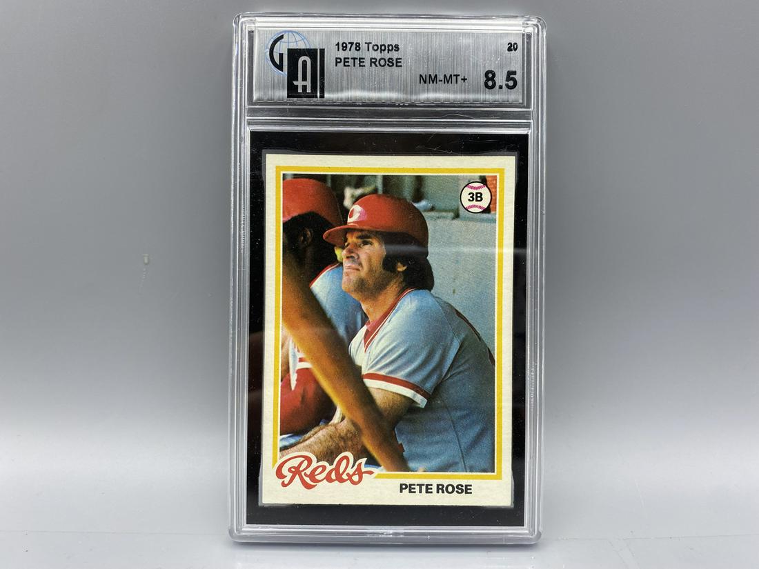 1978 Topps Pete Rose #20 - GA 8.5 (1 of 2)