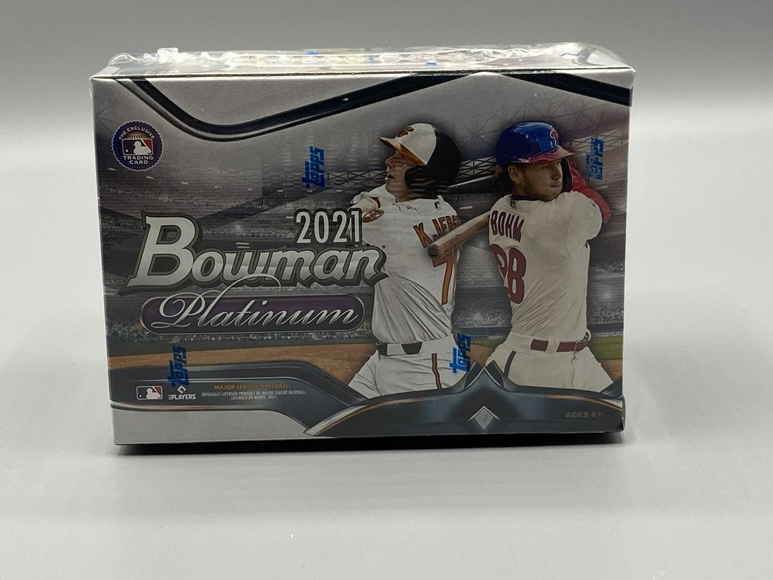 2021 Bowman Platinum Baseball Blaster Box (1 of 2)