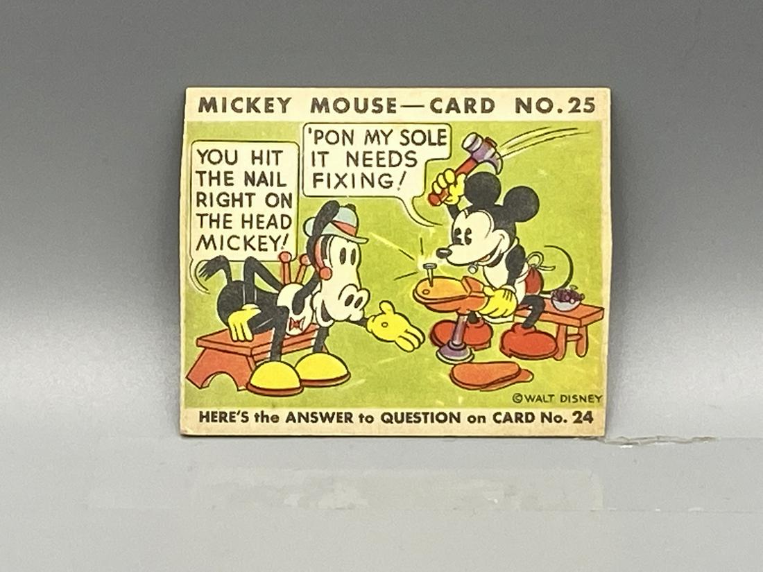 1935 Mickey Mouse R89 #25 (1 of 2)