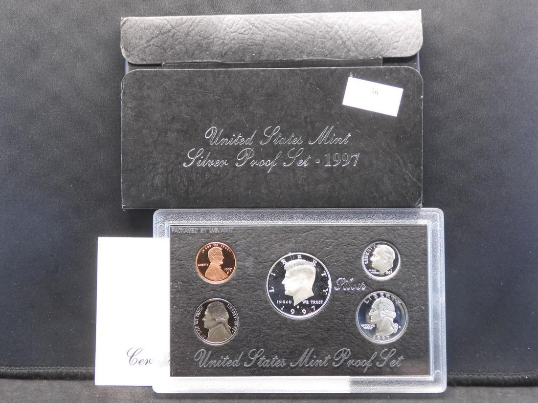 1997-S U.S. Silver Proof Set OGP (1 of 4)
