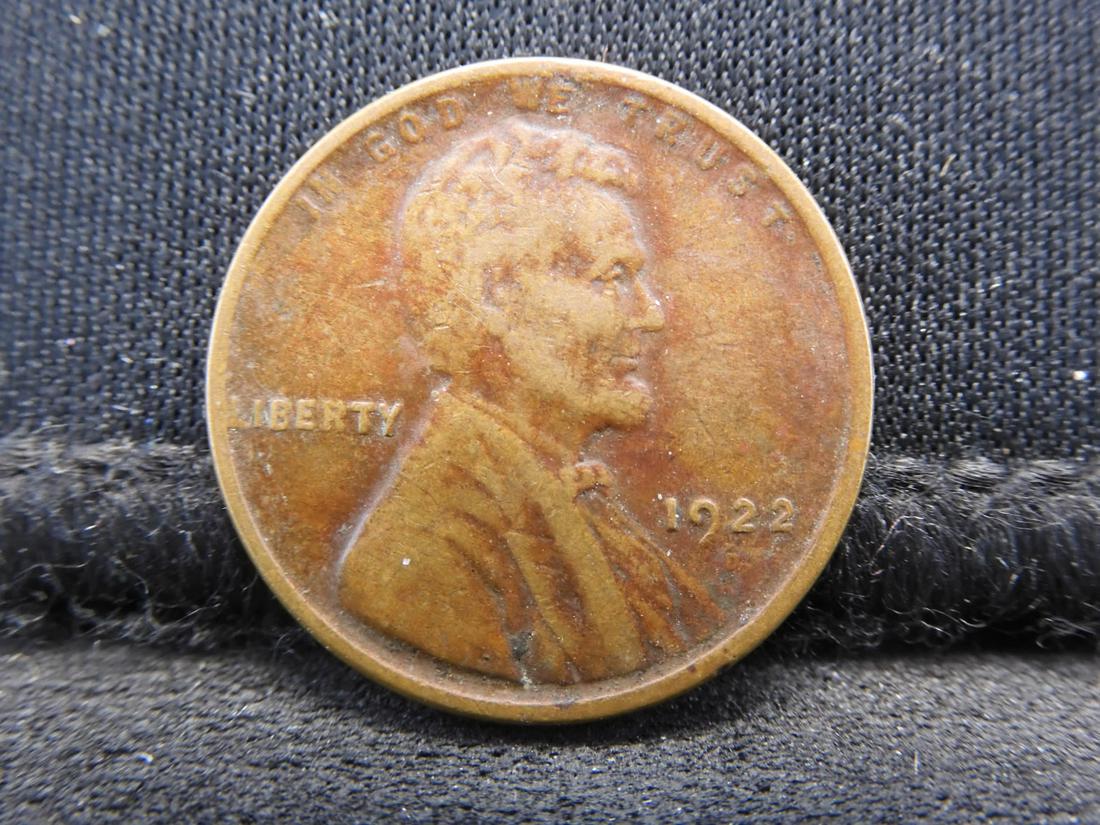 1922-D Lincoln Wheat Cent - Better Date! (1 of 2)