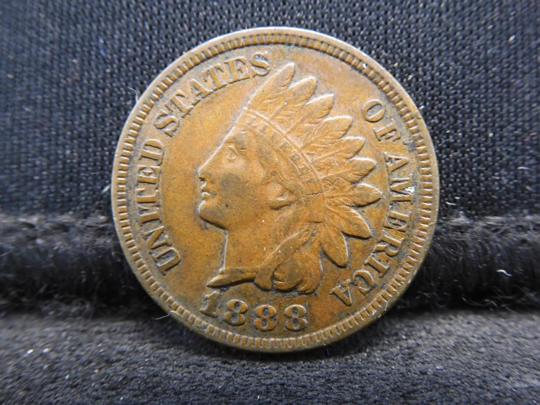 1888 Indian Head Cent - Better Date!! (1 of 2)