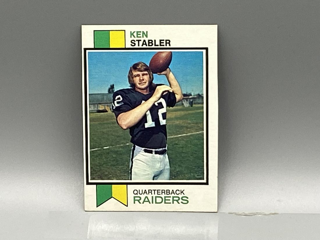 1973 Topps Ken Stabler #487 Rookie HOF (1 of 2)