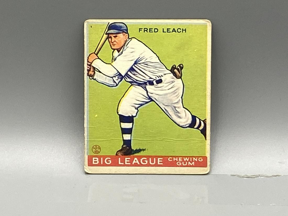 1933 Goudey Fred Leach #179 (1 of 2)