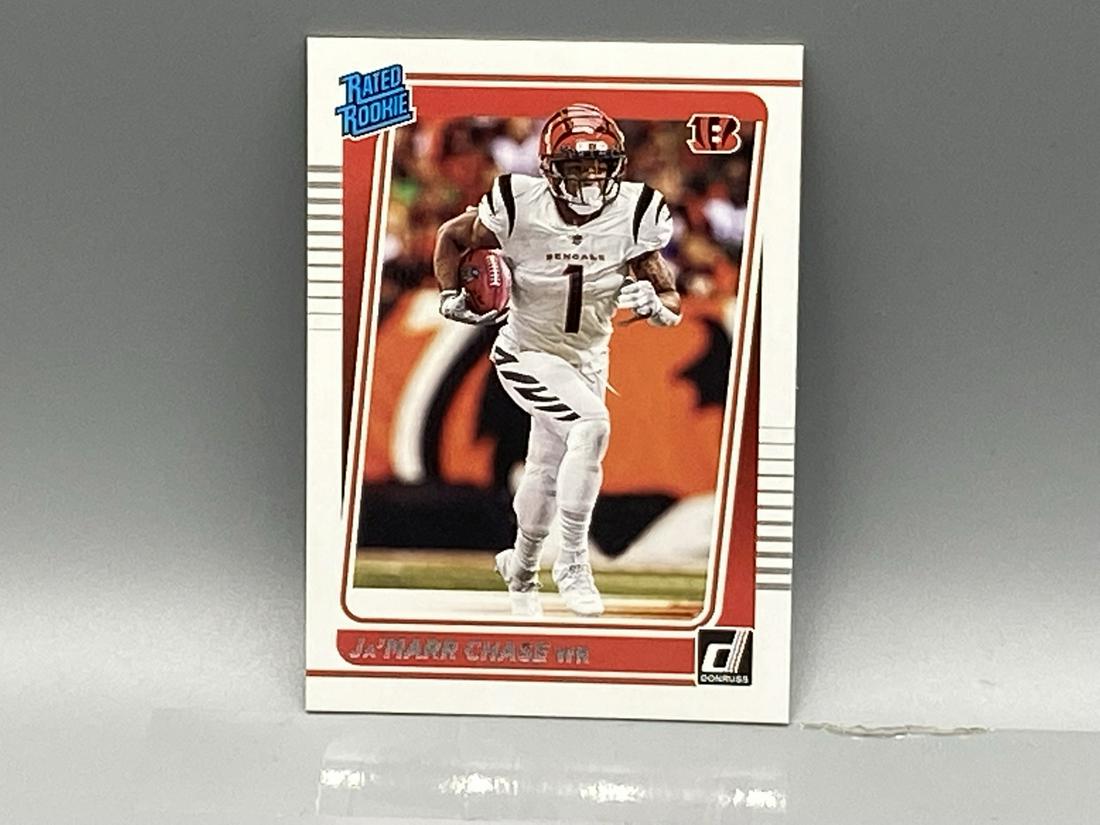 2021 Panini Donruss Ja'Maar Chase #262 Rookie: 2021 Panini Donruss Ja'Maar Chase #262 Rookie