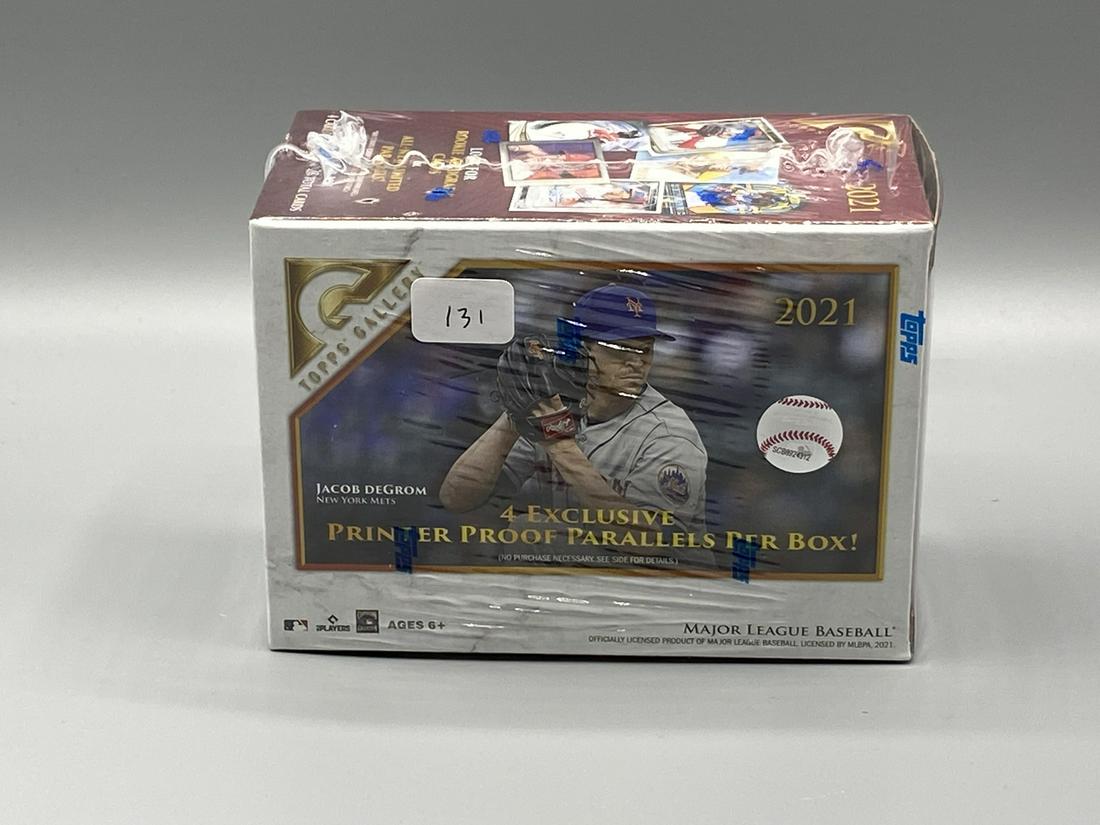 2021 Topps Gallery Baseball Blaster Box (1 of 2)