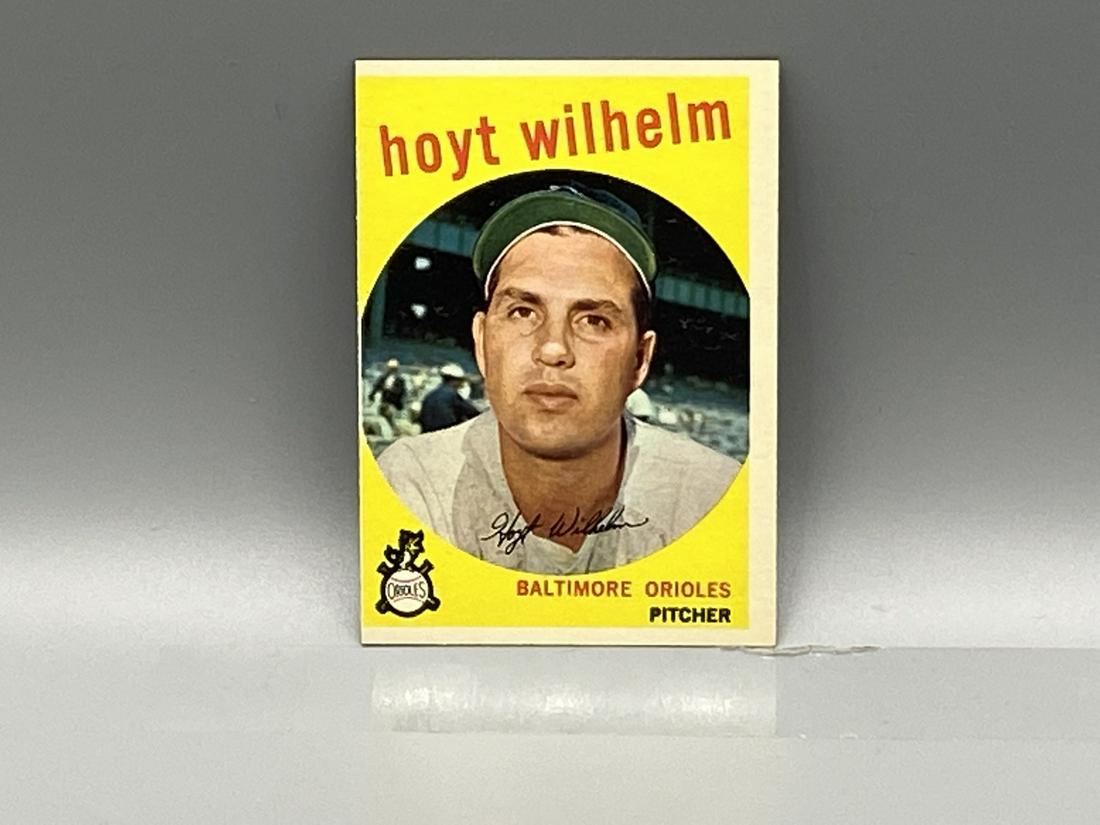 1959 Topps Hoyt Wilhelm #349 HOF (1 of 2)