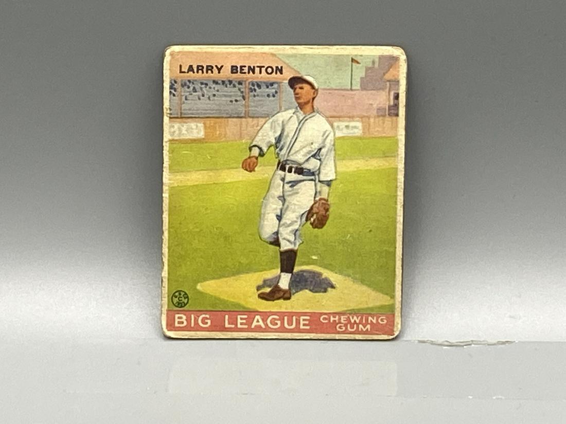 1933 Goudey Larry Benton #45 (1 of 2)