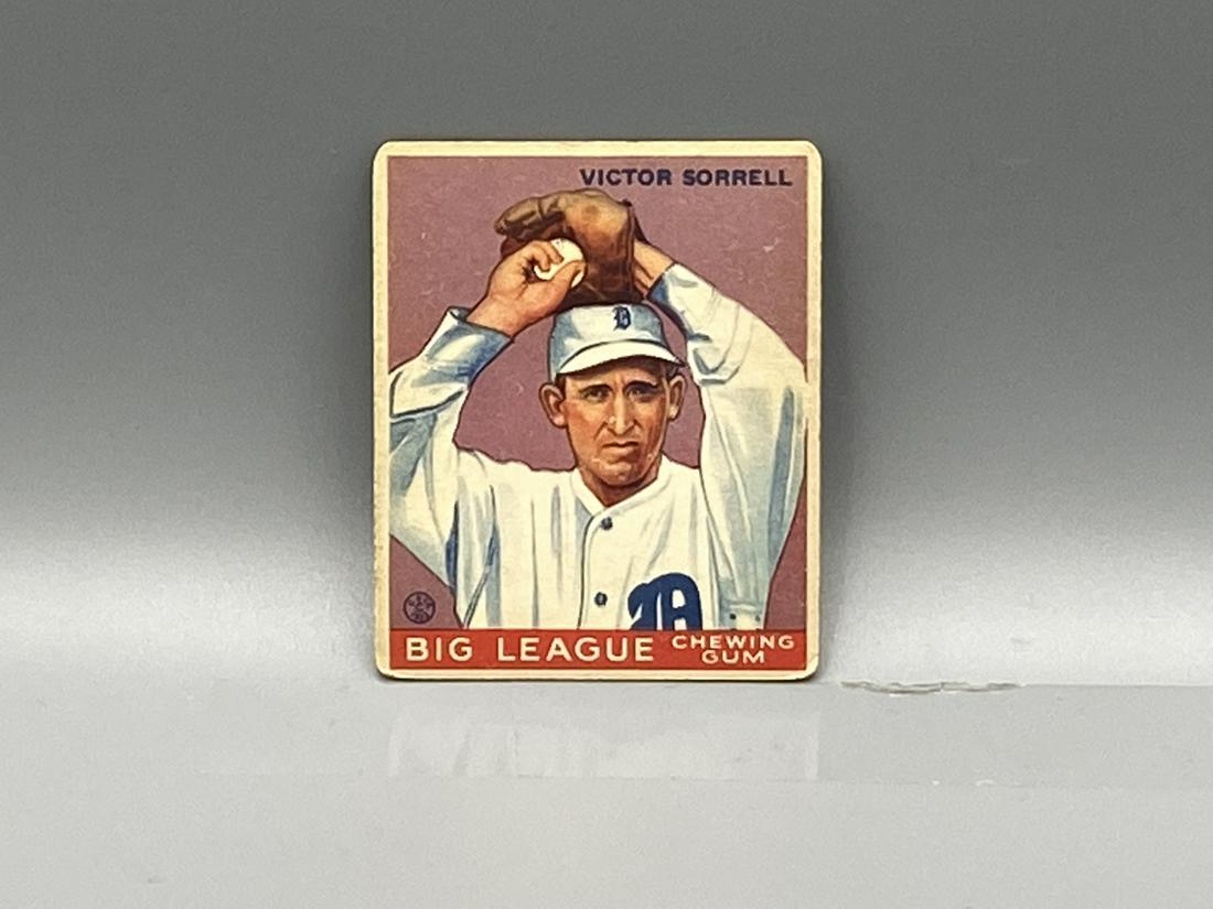 1933 Goudey Victor Sorrell #15: 1933 Goudey Victor Sorrell #15