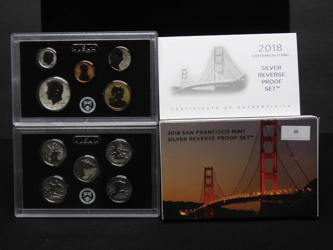 Low Mintage 2018-S San Francisco Mint Silver Reverse (1 of 6)