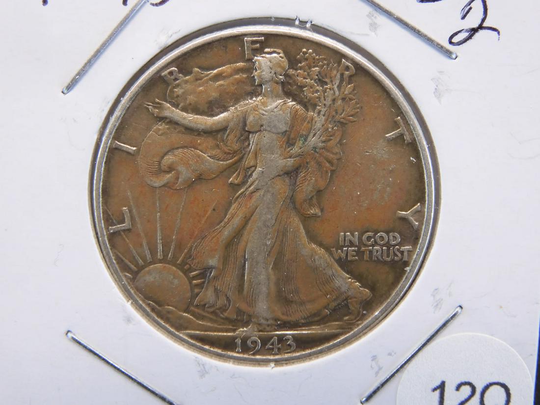 1943 Walking Liberty Half Dollar: 1943 Walking Liberty Half Dollar Condition YES WE SHIP ALL COINS. Pricing depends on destination, we will take the most cost effective option any where in the USA Plus insurance! We will combine shi