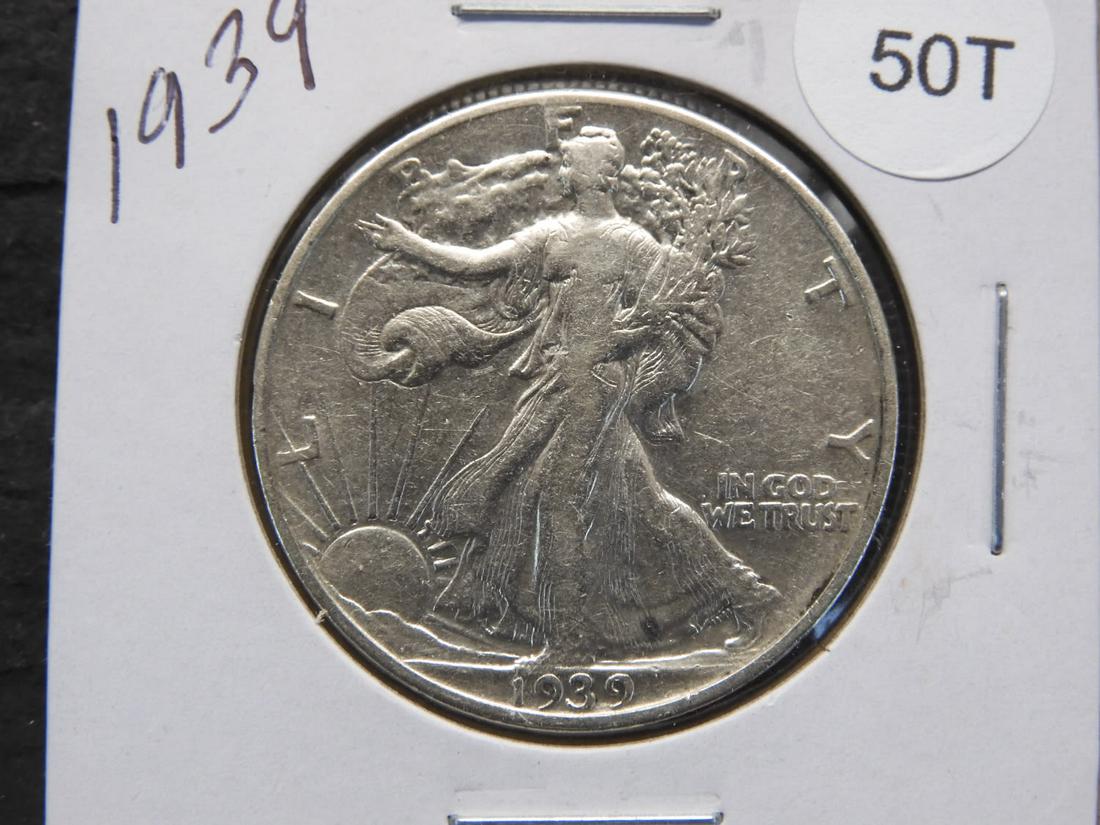 1939 Walking Liberty Half Dollar: 1939 Walking Liberty Half Dollar Condition YES WE SHIP ALL COINS. Pricing depends on destination, we will take the most cost effective option any where in the USA Plus insurance! We will combine shi