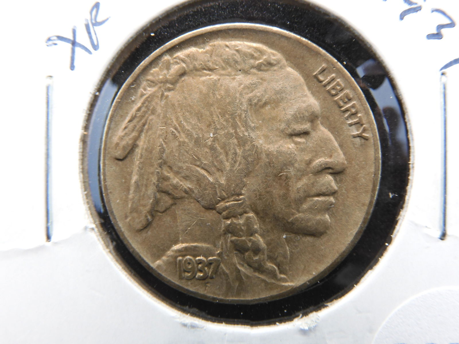 1937 Buffalo Nickel - Full Horn - Great Detail! (1 of 3)