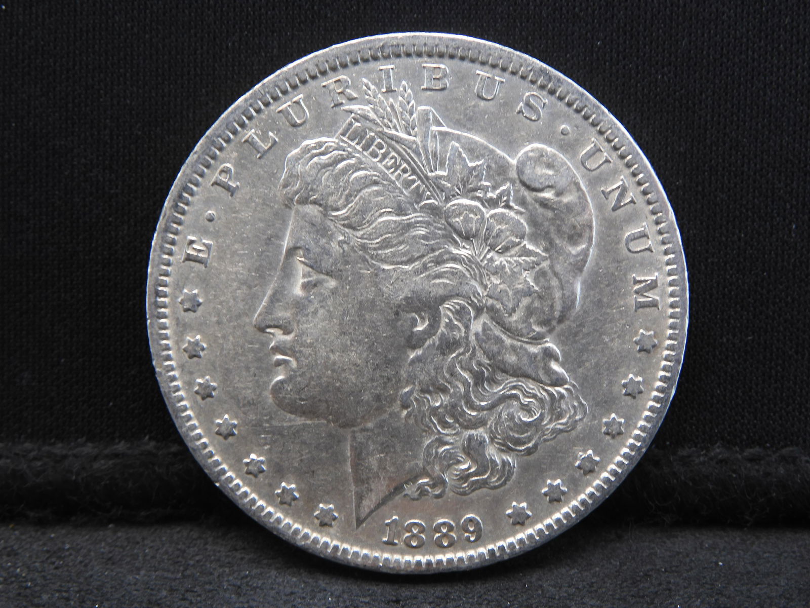1889-O Morgan Silver Dollar AU/BU (1 of 2)