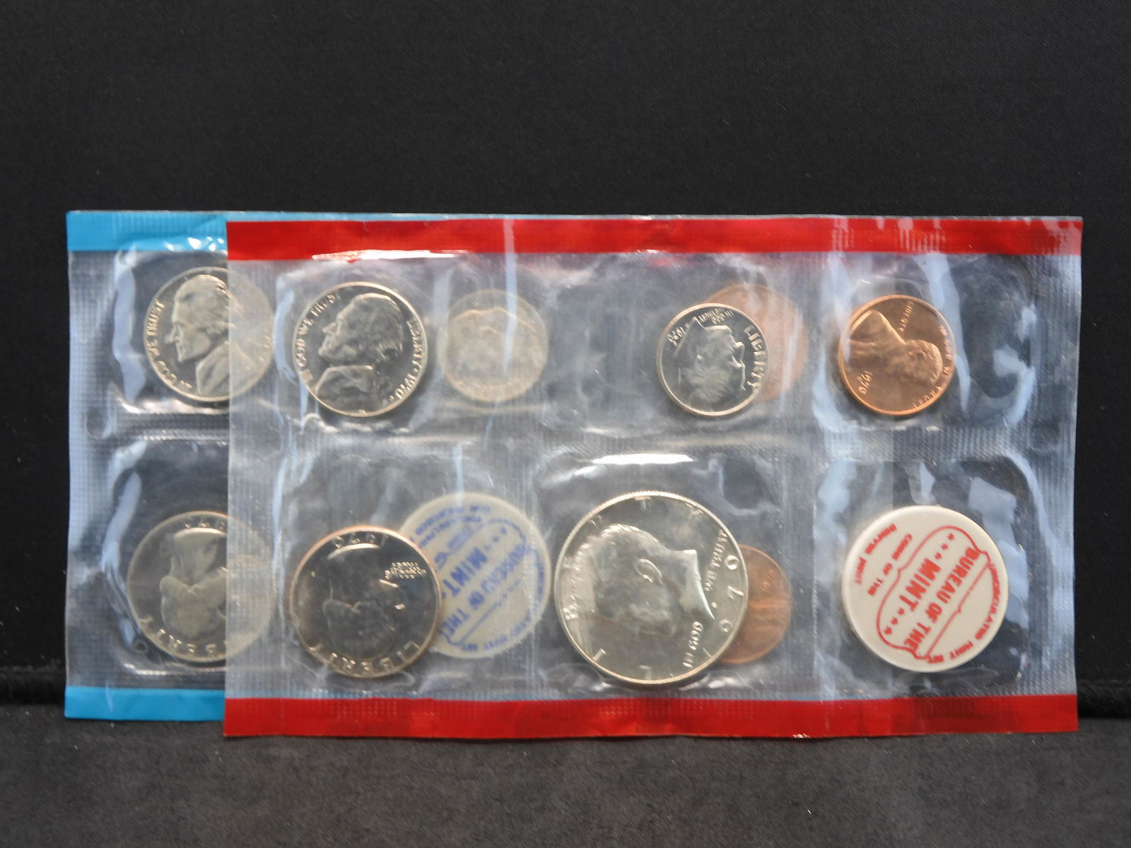 1970 P/D/S 10 Coin US Mint Set.   Includes difficult (1 of 5)