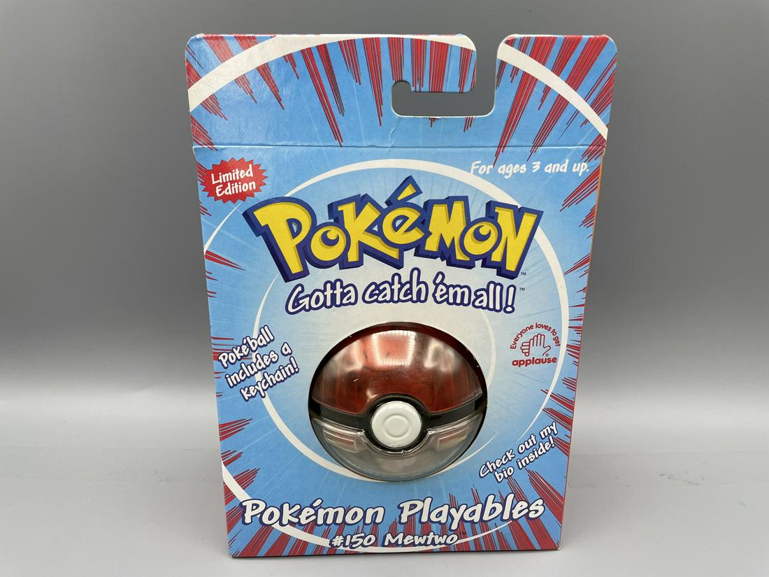 1999 Applause Pokemon Playables Mewtwo Keychain NIP: 1999 Applause Pokemon Playables Mewtwo Keychain NIP