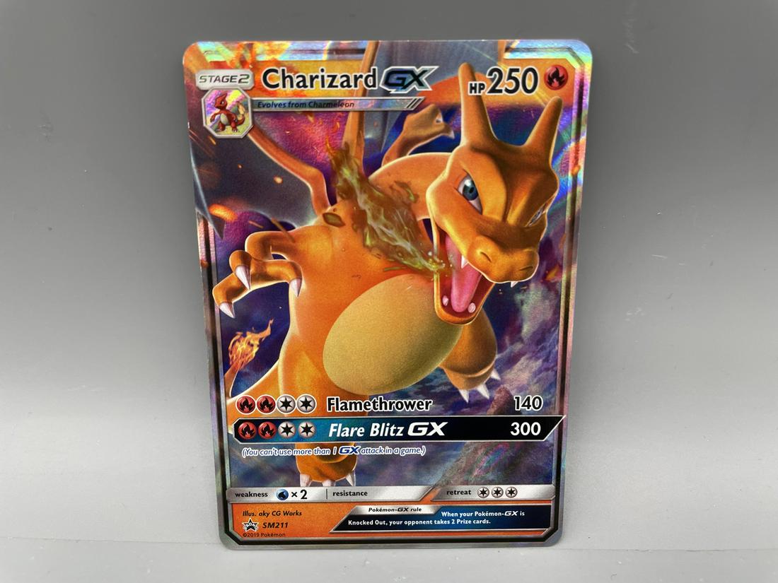 Pokemon Hidden Fates Charizard GX Holo Promo #SM211 (1 of 2)