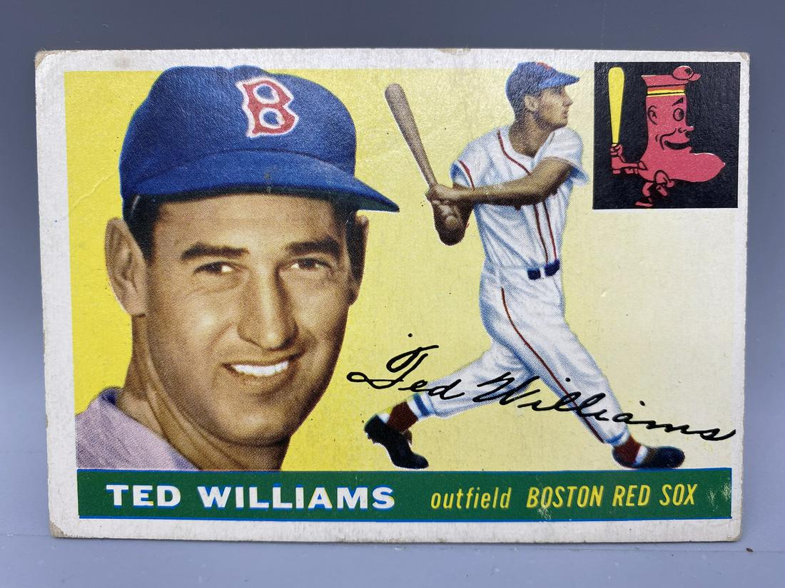 1955 TOPPS #2 TED WILLIAMS - RED SOX / HOF (1 of 3)