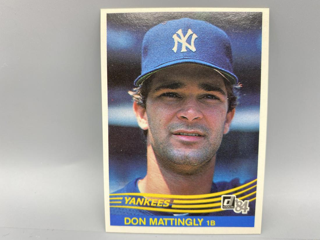 1984 Donruss Don Mattingly RC #248: 1984 Donruss Don Mattingly RC #248