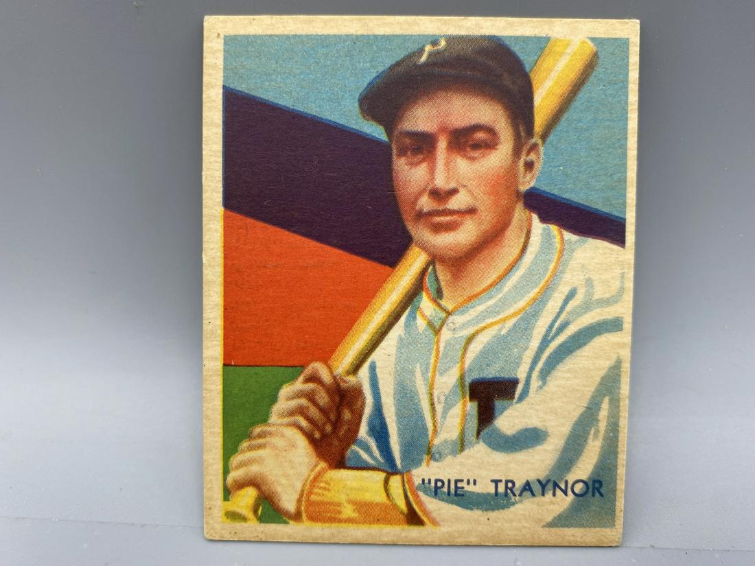 1934-36 DIAMOND STARS #27 PIE TRAYNOR - PIRATES / HOF - (1 of 2)