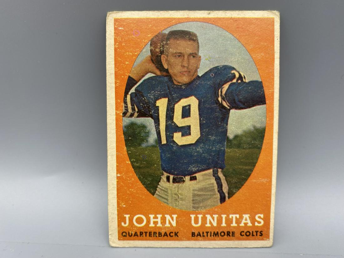 1958 Topps Johnny Unitas #22 - 2nd Year Card (1 of 2)