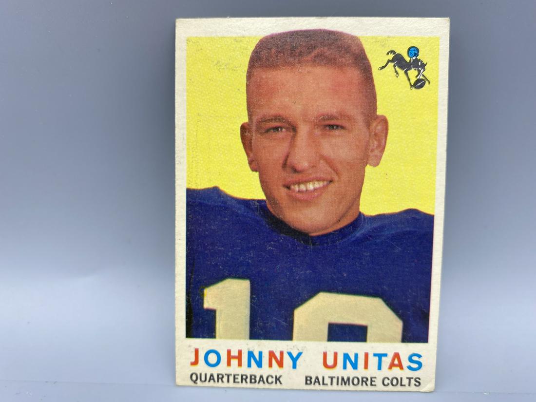 1959 Topps Johnny Unitas #1 (1 of 2)