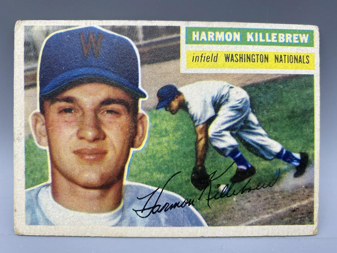 1956 TOPPS #164 HARMON KILLEBREW - NATIONALS / HOF (1 of 2)