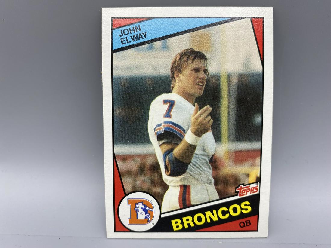 1984 Topps John Elway RC #63 (1 of 2)