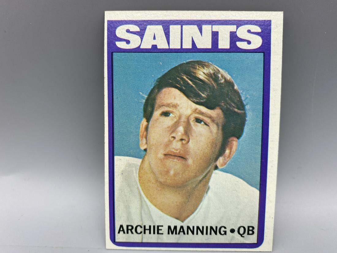 1972 Topps Archie Manning RC #55 (1 of 2)