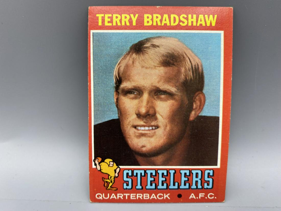 1971 Topps Terry Bradshaw RC #156 (1 of 2)