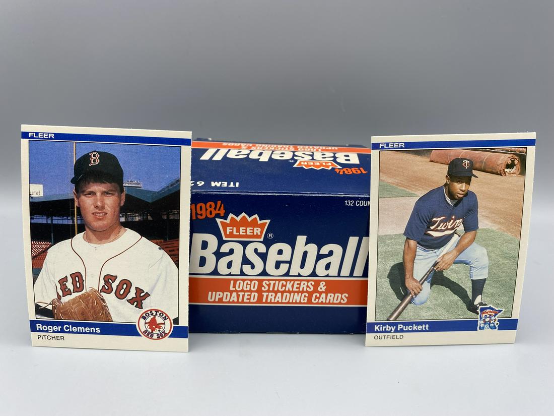 1984 Fleer Update Baseball Complete Set - Roger Clemens (1 of 3)