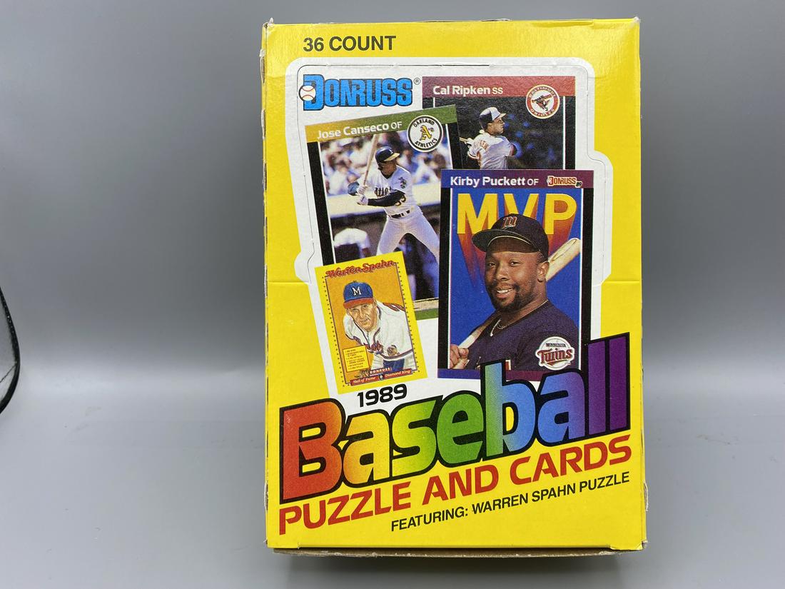 1989 Donruss Baseball Unopened Box- Possible Ken (1 of 2)