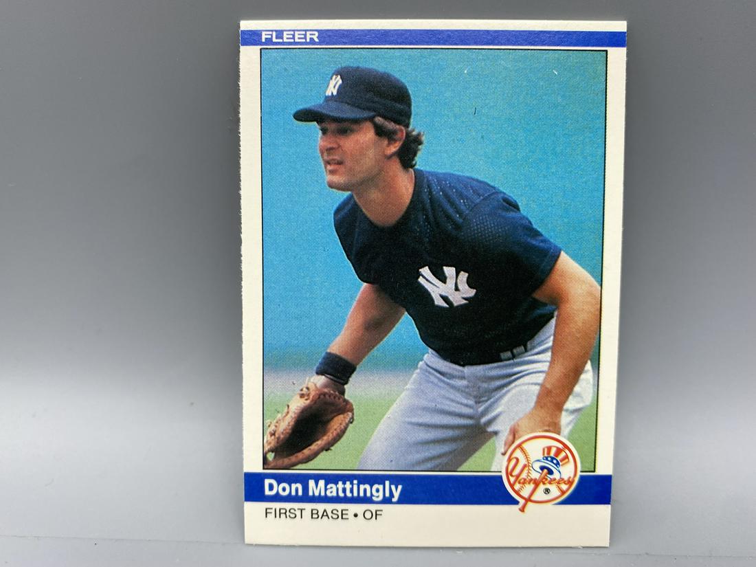 1984 Fleer Don Mattingly RC #131: 1984 Fleer Don Mattingly RC #131