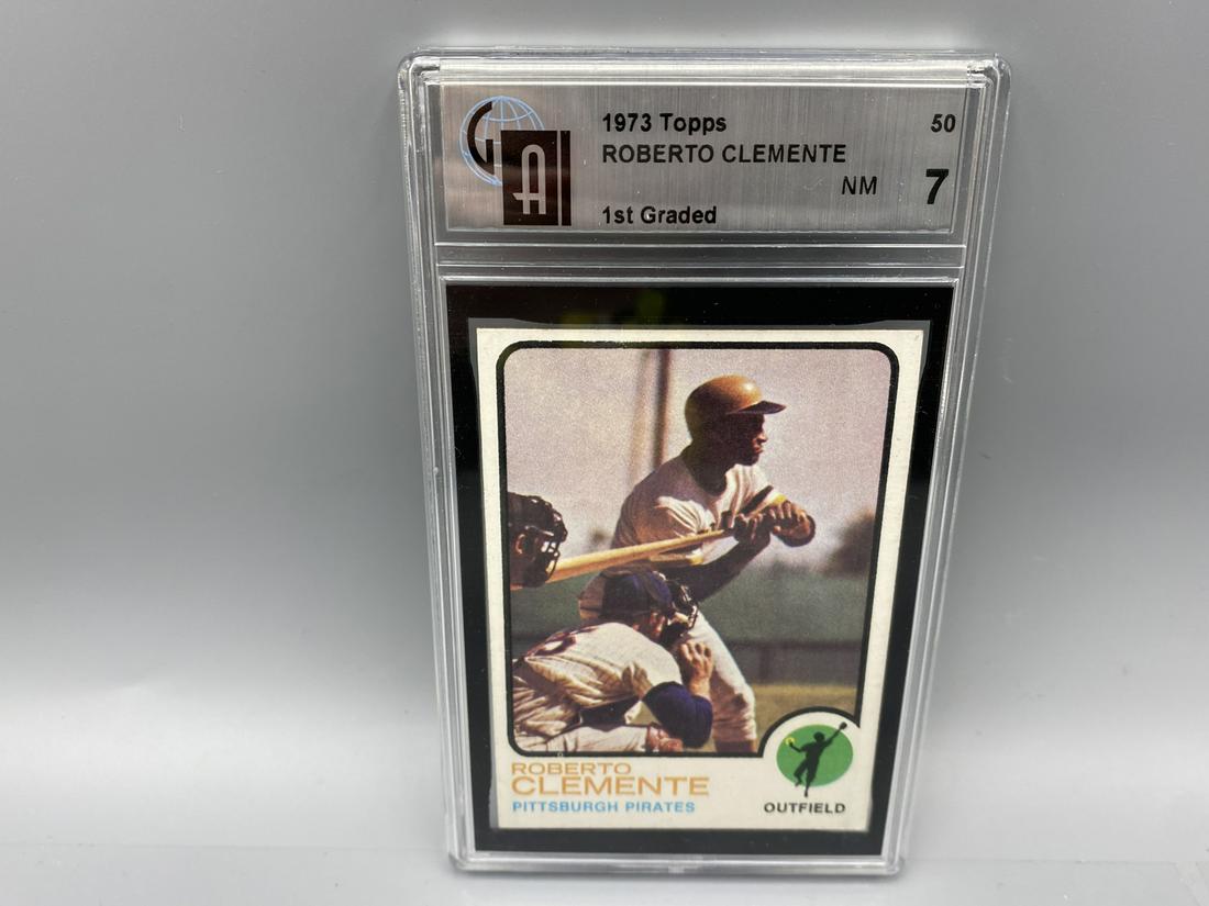 1973 Topps Roberto Clemente #50 GAI 7 (1 of 2)