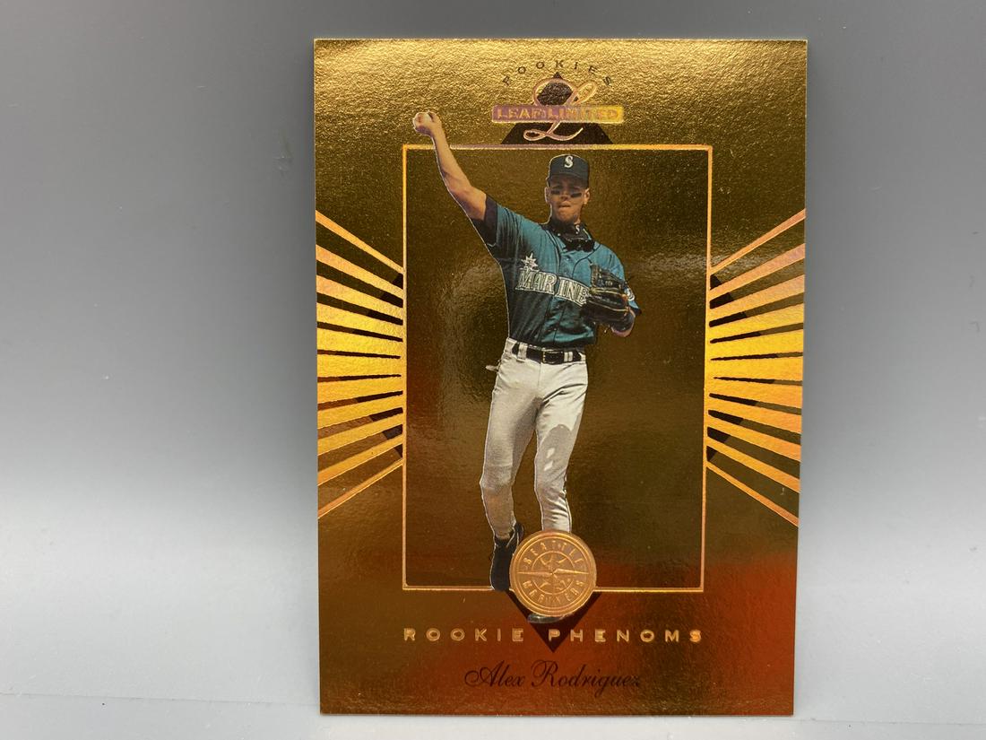 1994 Donruss Leaf Limited Rookie Phenoms Alex Rodriguez (1 of 2)