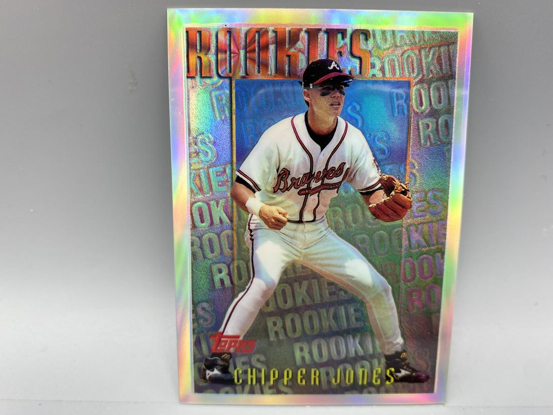 1996 Topps Chipper Jones RC Refractor #M4 (1 of 2)