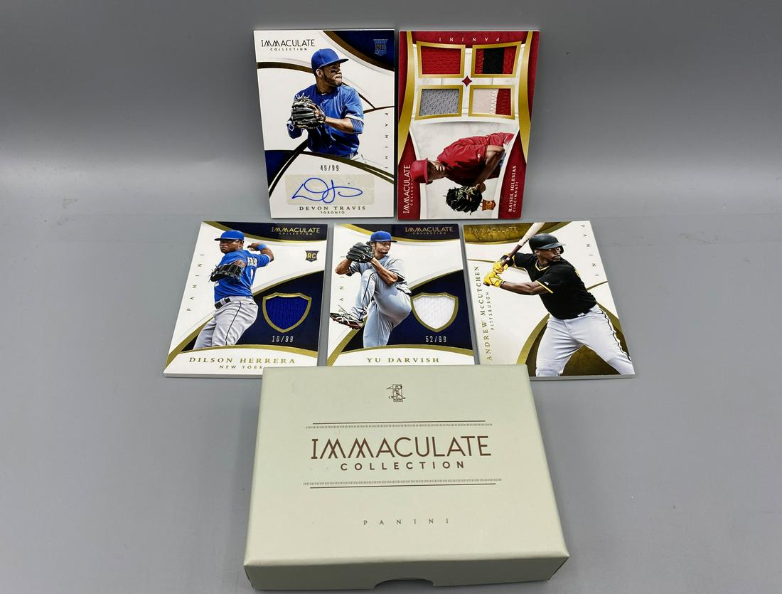 2015 National Treasures Baseball Lot of 5 - Assorted (1 of 3)