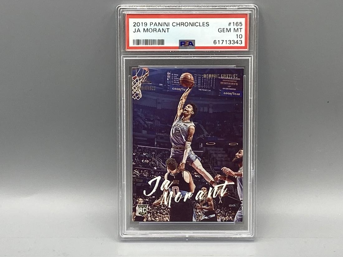 2019 Panini Chronicles Ja Morant #165 PSA Gem Mint 10 (1 of 2)