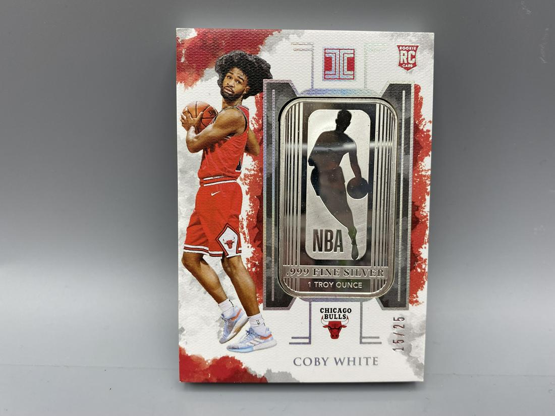 2019-20 Panini Impeccable Coby White Silver Bar Card (1 of 3)