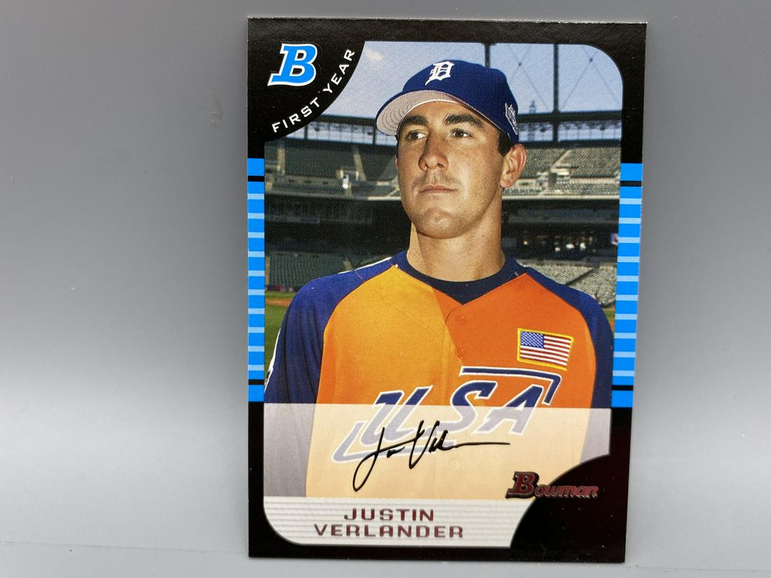 2005 Bowman Justin Verlander RC #BDP129 (1 of 2)