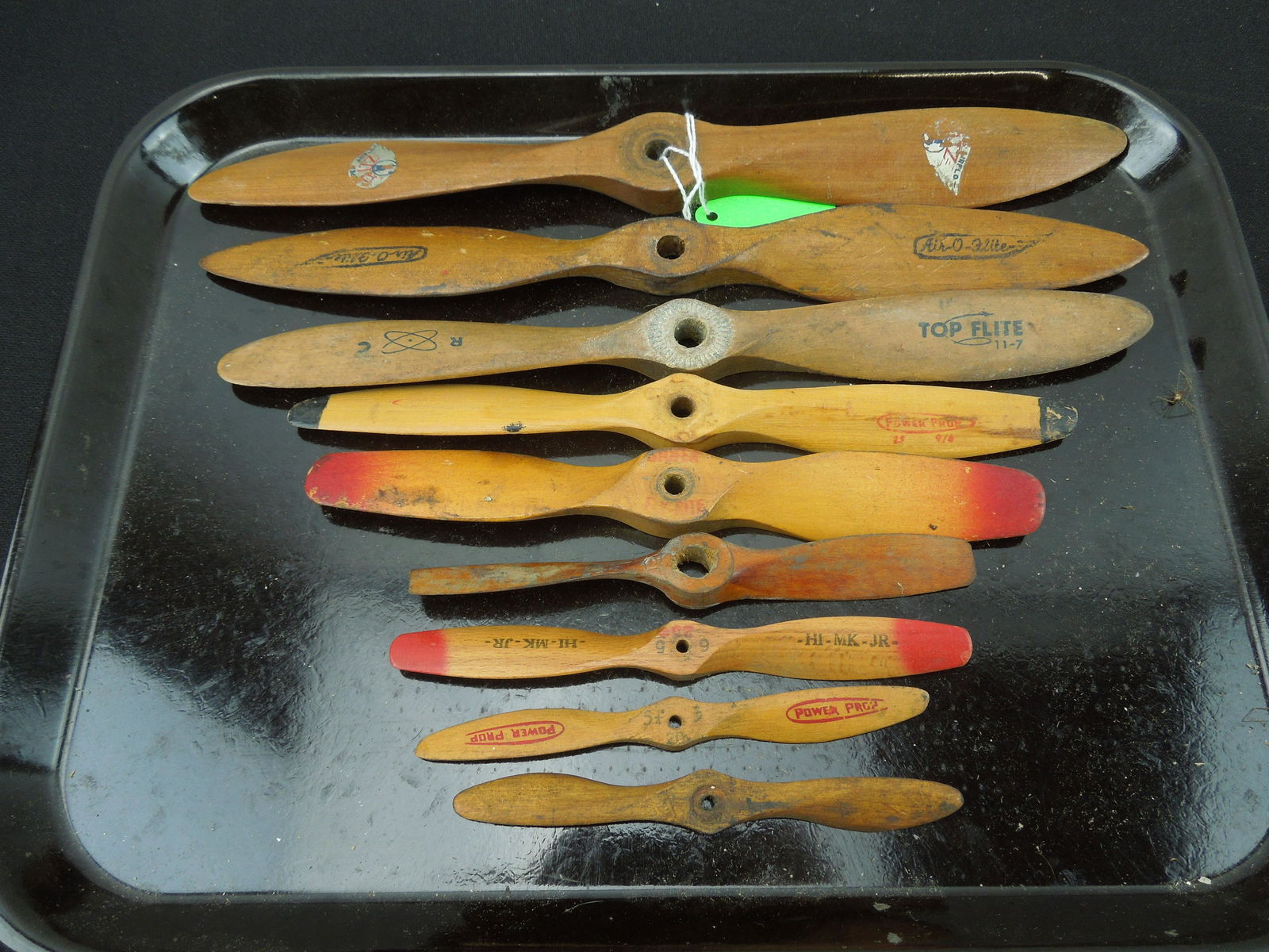 Group of Wood Propellers Ranging From  5" to 12" (1 of 3)