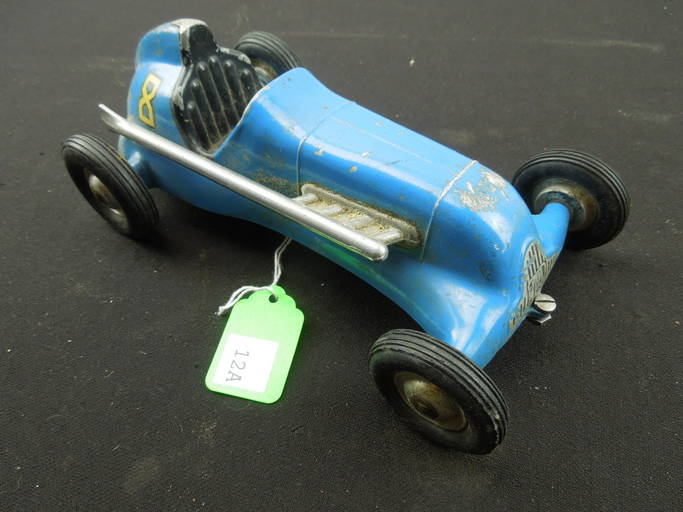 Roy Cox Thimble Drome Special Tether Car, No Engine, Blue 8
