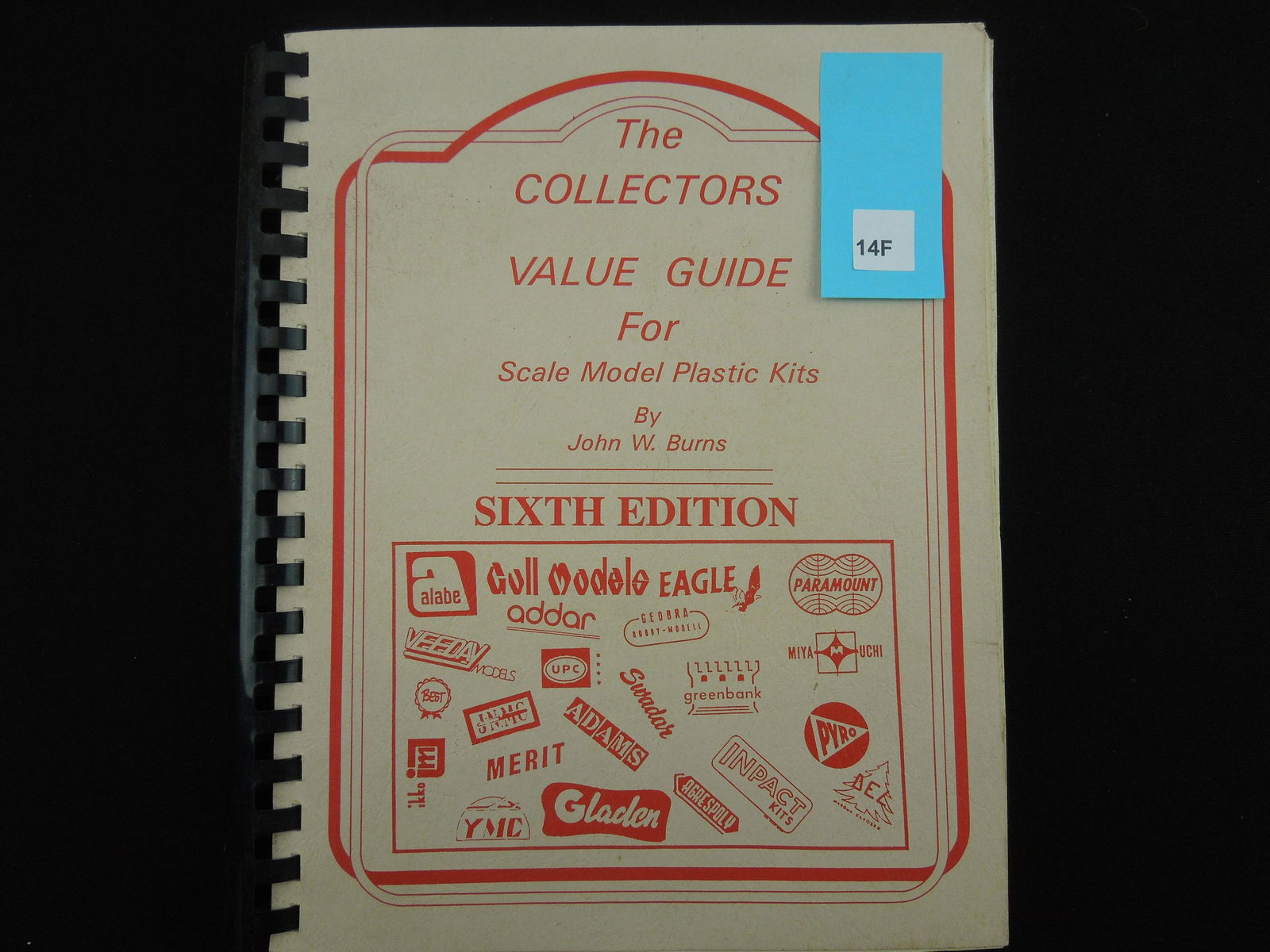 The Collectors Value Guide for Scale Model Plastic Kits by John W. Burns, Sixth Edition (1 of 5)