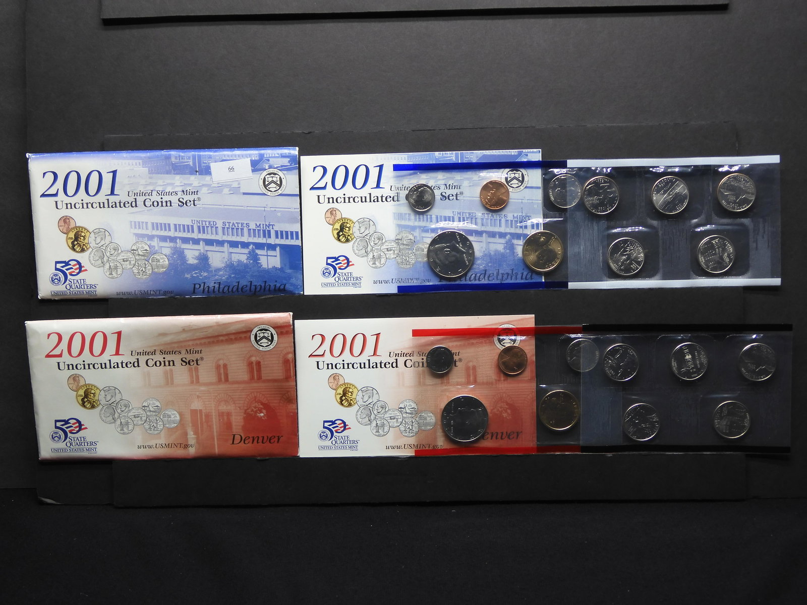 2001 U.S. Uncirculated P & D Mint Set OGP (1 of 11)