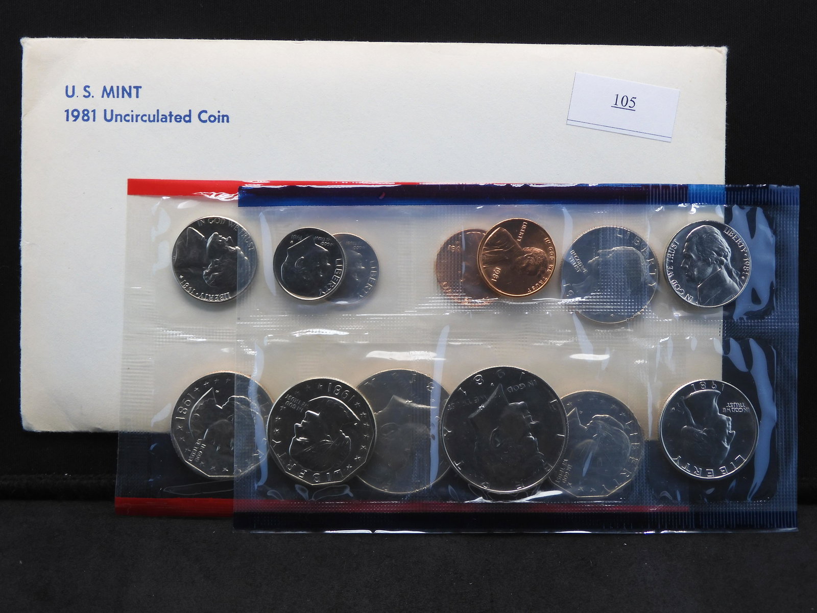 1981 U.S. Uncirculated P & D Mint Set OGP (1 of 5)