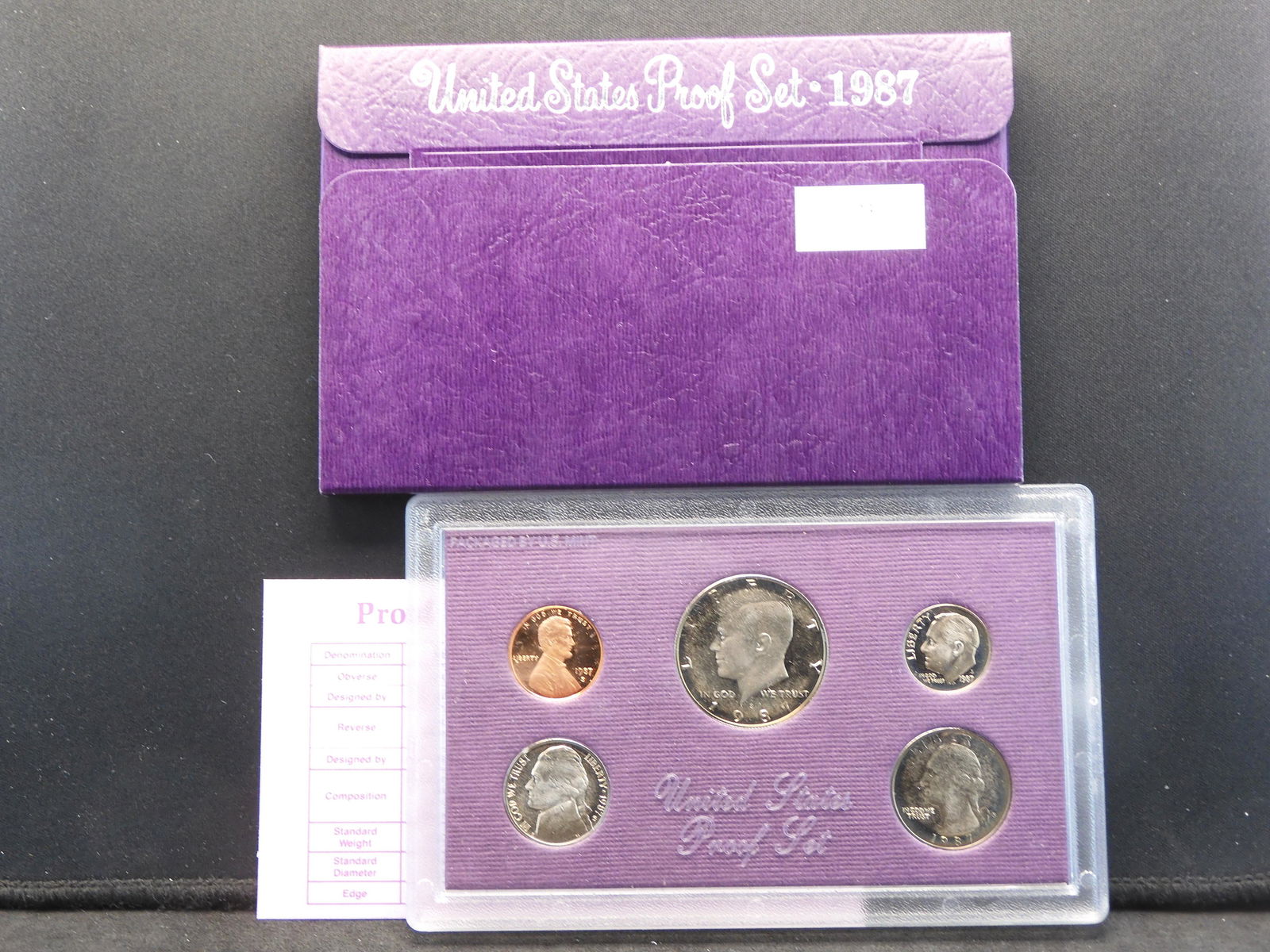 1987-S U.S. Proof Set OGP (1 of 4)