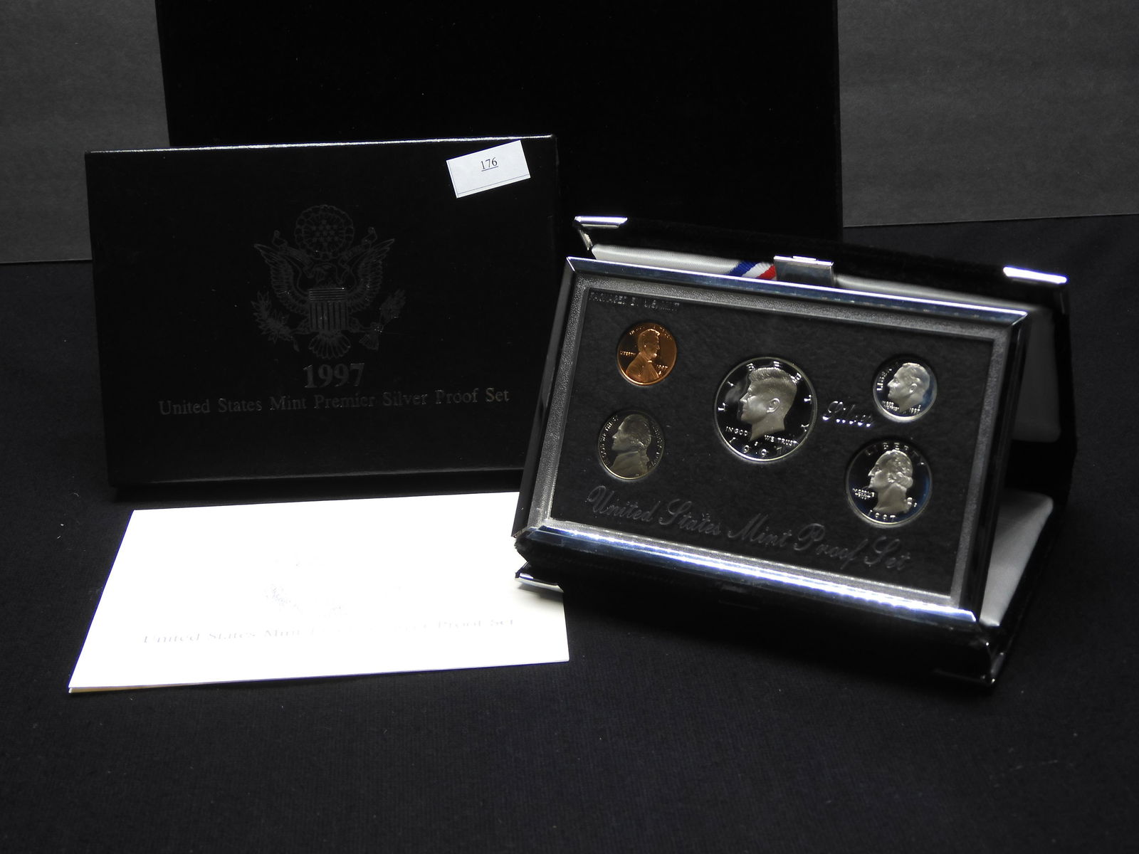 1997-S U.S. Premier Silver Proof Set OGP (1 of 4)